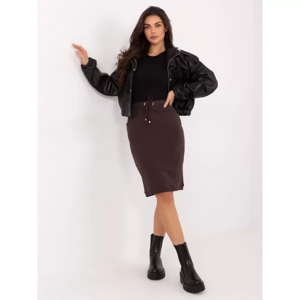  Дамска пола BASIC FEEL GOOD RV-SD-4793-1.32 ТЪМНО КАФЯВО 