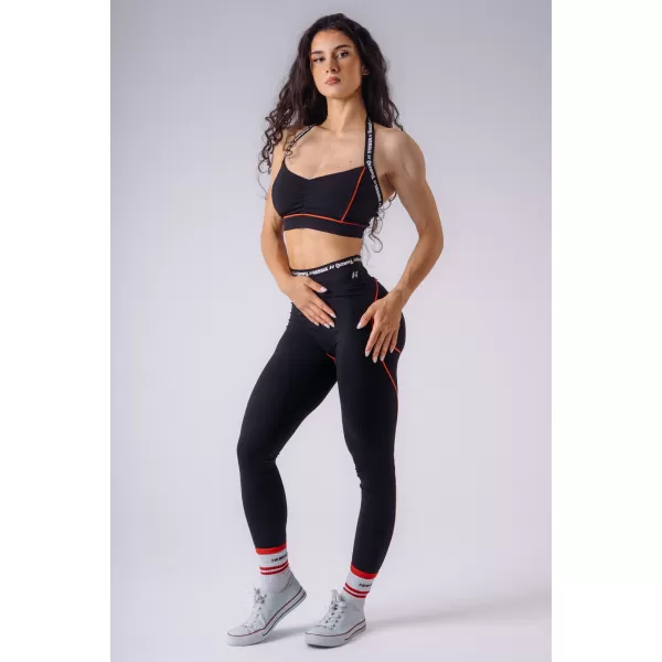  Дамски клин NEBBIA OLYMPIA HIGH-WAIST 935 ЧЕРЕН 