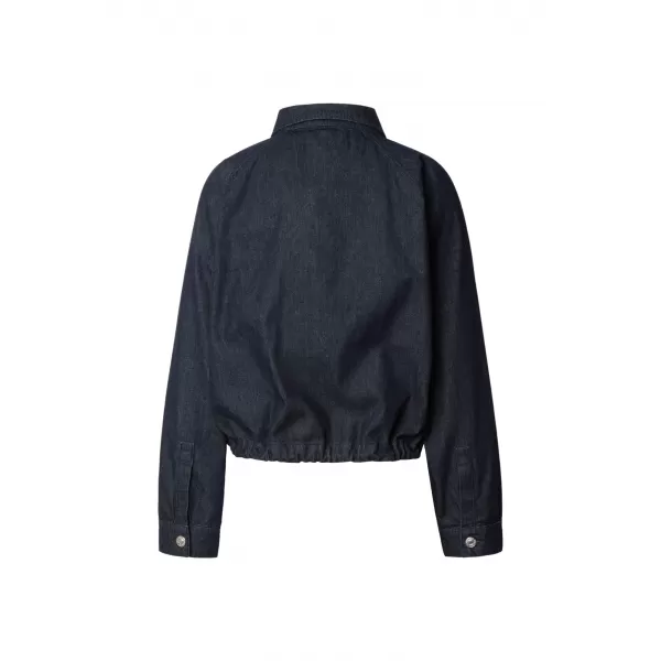  Дамско яке URBAN CLASSICS TB8295 СИН ИЗПЛАКНАТ ИЗМИТ 