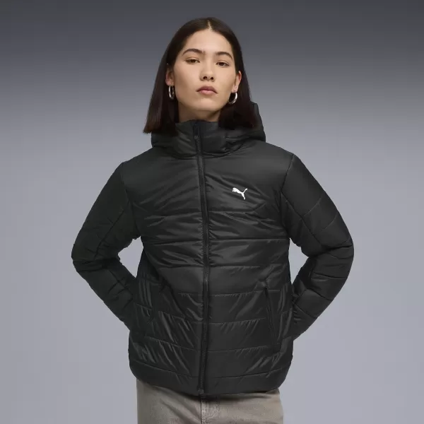  Дамско яке PUMA ESS HOODED PADDED JACKET 68523101 ПУМА ЧЕРНА 