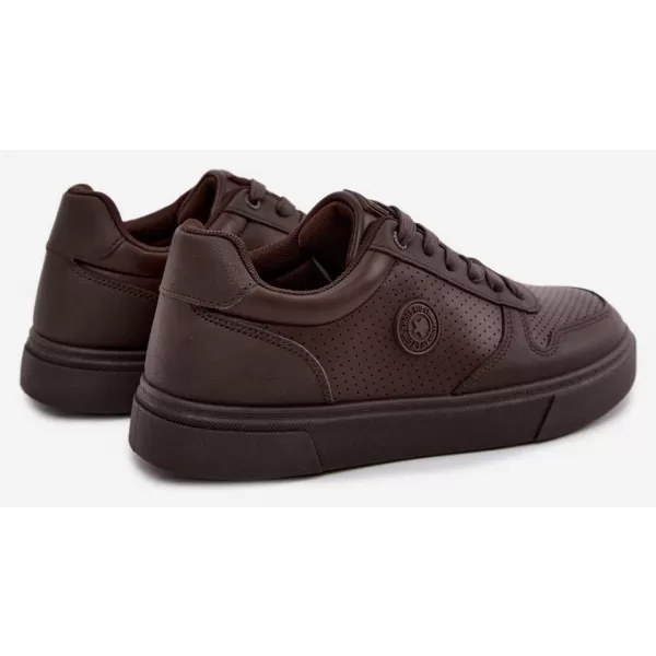  Мъжки кецове BIG STAR SHOES UU174326 КАФЯВИ/БЕЖОВИ СЕНКИ 
