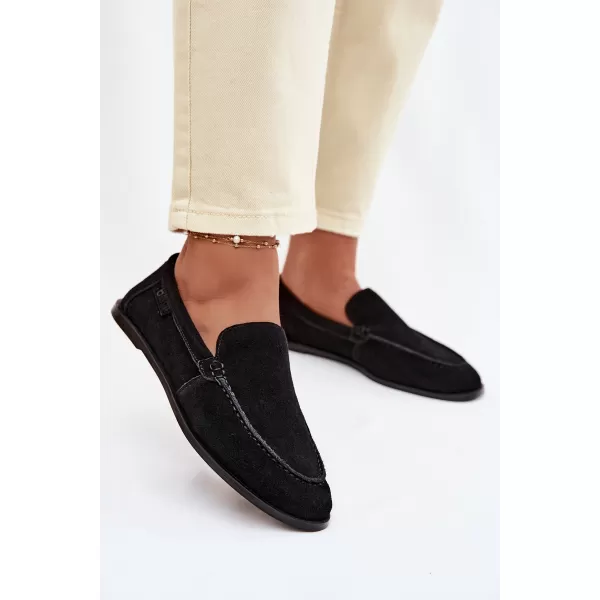  Дамски мокасини BIG STAR SHOES TT274209 ЧЕРЕН 
