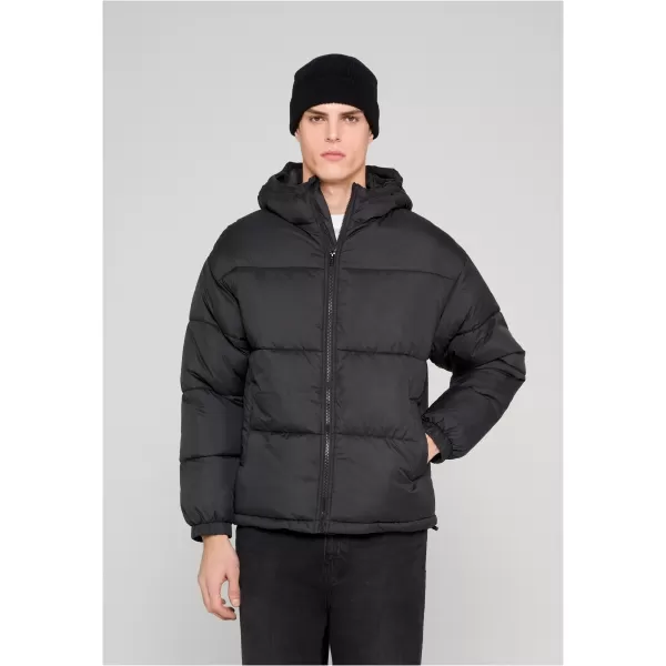  Мъжко ватирано яке URBAN CLASSICS TB8703-00007 ЧЕРЕН 