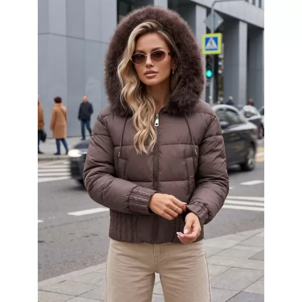 Дамско яке DSTREET TY5831 КАФЯВО 