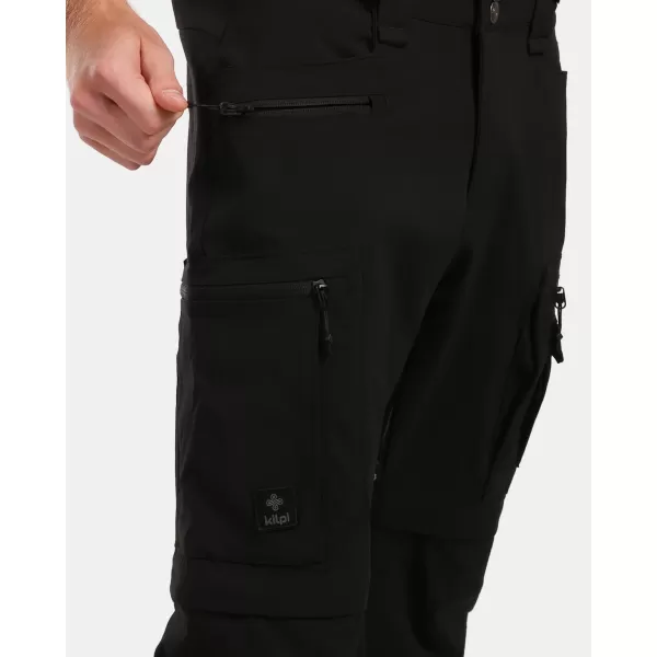  Мъжки панталон KILPI SURVIVOR-M 1M0403KI ЧЕРЕН 