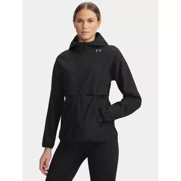 Дамско яке UNDER ARMOUR UA VELOCITI STORM JACKET 6009542-001 ЧЕРЕН 