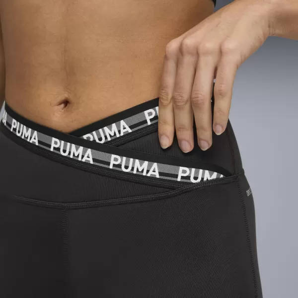  Дамски клин PUMA W STRONG CROSS FRONT TIGHT - HW 7/8 52849801 ПУМА ЧЕРНА 