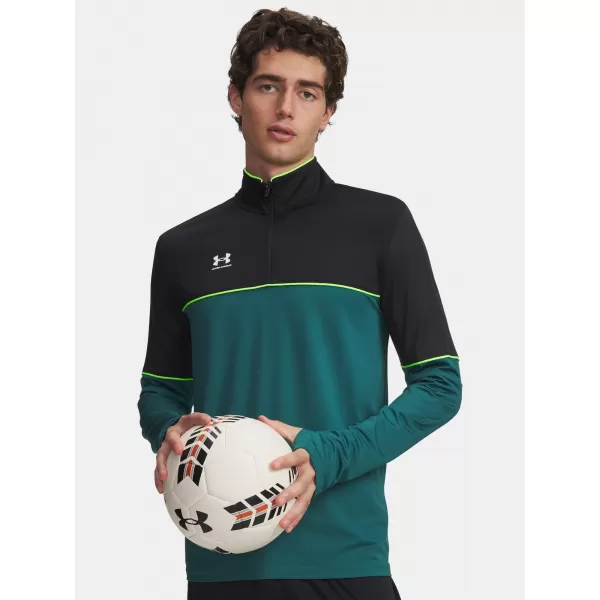  Мъжки суичър UNDER ARMOUR M CHALLENGER TRAINING QZ 6004043-338 ЗЕЛЕНО 