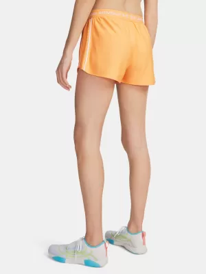 Дамски шорти UNDER ARMOUR TECH PLAY UP SHORTS 1389882-870 ОРАНЖЕВО