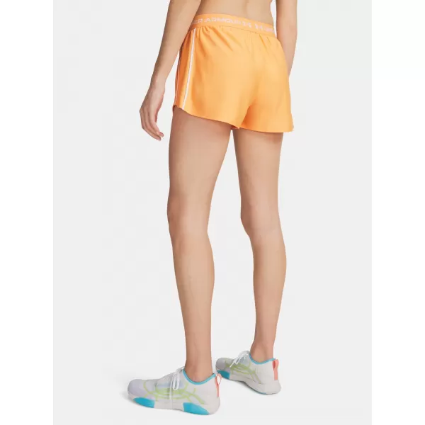 Дамски шорти UNDER ARMOUR TECH PLAY UP SHORTS 1389882-870 ОРАНЖЕВО 