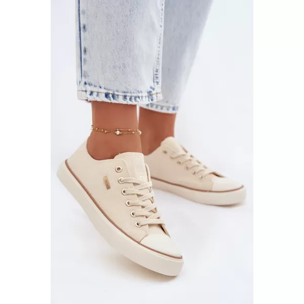  Дамски кецове BIG STAR SHOES TT274773 БЕЖОВО 