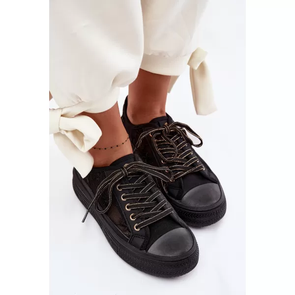  Дамски кецове LEE COOPER LCW-26-44-4479 ЧЕРЕН 