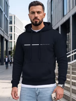 Мъжки суичър DSTREET NX5128BX-25-09 ТЪМНО СИНЬО