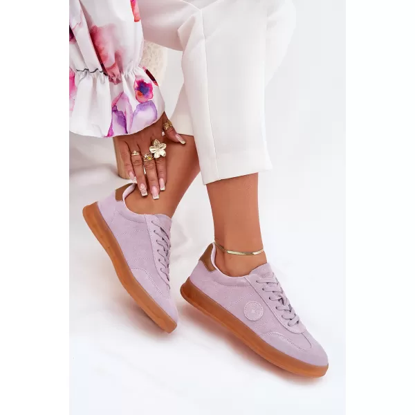  Дамски кецове BIG STAR SHOES RR274850 ЛИЛАВО 