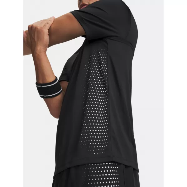  Мъжка тениска UNDER ARMOUR TECH PLAY SHORT SLEEVE 6009833-001 ЧЕРЕН 