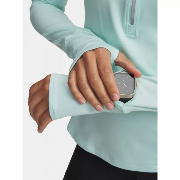  Дамска тениска UNDER ARMOUR UA LAUNCH PRO HALF ZIP 1379349-703 ЗЕЛЕНО 