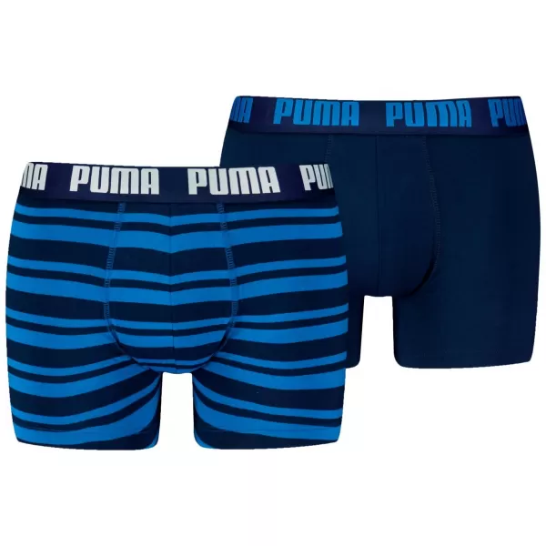  Мъжки боксерки PUMA MEN EVERYDAY HERITAGE STRIPE BOXER 93832601 СИНЬО 