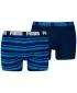 Мъжки боксерки PUMA MEN EVERYDAY HERITAGE STRIPE BOXER 93832601 СИНЬО