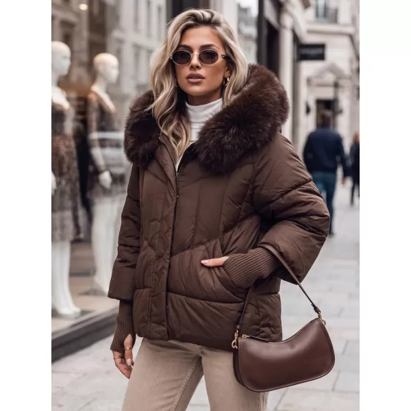  Дамско яке DSTREET TY5744 КАФЯВО 