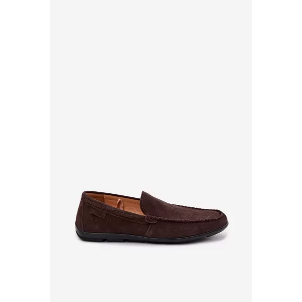  Мъжки мокасини BIG STAR SHOES TT174202 КАФЯВО/БЕЖОВО 