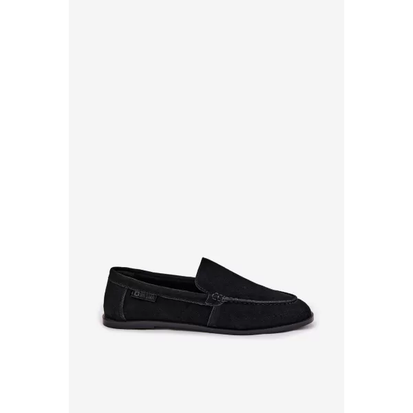  Дамски мокасини BIG STAR SHOES TT274209 ЧЕРЕН 