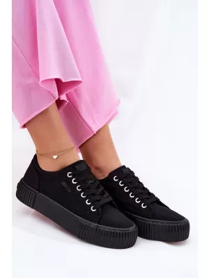 Дамски кецове BIG STAR SHOES RR274403 ЧЕРЕН