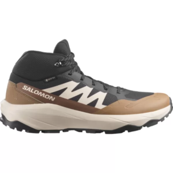  Мъжки обувки SALOMON OUTSCAPE MID GTX L45410800 ЧЕРНО/ДЪЖДОВЕН ДЕН/КОЙОТСКО КАФЯВО 