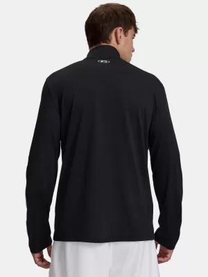 Мъжка тениска UNDER ARMOUR UA TECH TAPING 1/2 ZIP 6012357-001 ЧЕРЕН