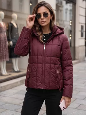 Дамско яке DSTREET TY5859 БОРДО