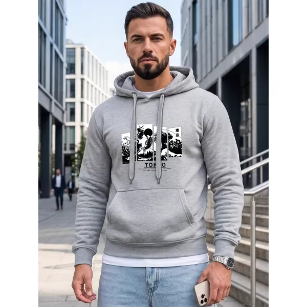  Мъжки суичър DSTREET NX5146BX-02-09 СВЕТЛО СИВО 