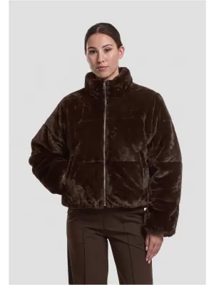 Дамско ватирано яке URBAN CLASSICS TB7935-00075 КАФЯВО