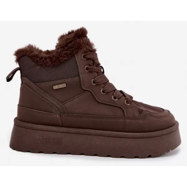  Дамски обувки BIG STAR SHOES UU274168 КАФЯВИ/БЕЖОВИ СЕНКИ 
