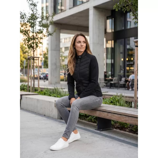  Дамско хибридно яке MALFINI PREMIUM CROSS 556 ЧЕРЕН 