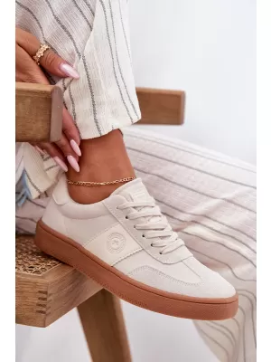 Дамски кецове BIG STAR SHOES RR274806 БЕЖОВО