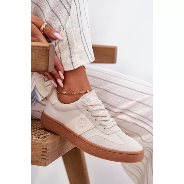  Дамски кецове BIG STAR SHOES RR274806 БЕЖОВО 