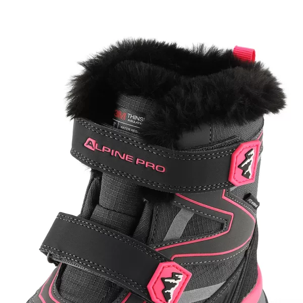  Детски зимни обувки ALPINE PRO ERABO РОЗОВО СИЯНИЕ 
