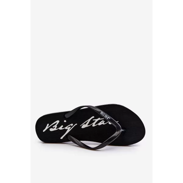  Дамски джапанки BIG STAR SHOES LL274761 ЧЕРЕН 