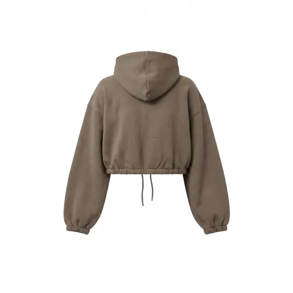  Дамски суичър URBAN CLASSICS TB8635-23646 ДЪЛБОКО КАФЯВО 