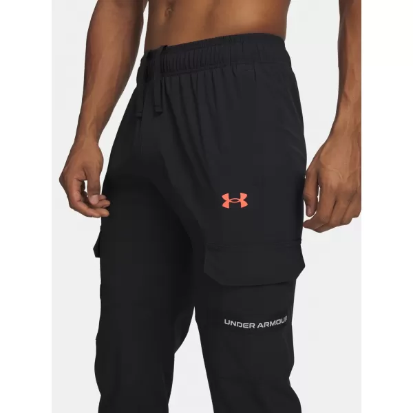  Мъжки спортен панталон UNDER ARMOUR TECH UTILITY WOVEN PANT 6004966-003 ЧЕРЕН 