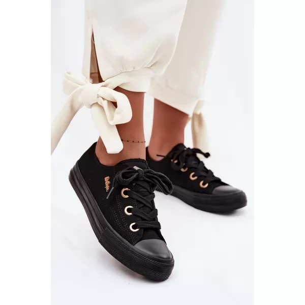  Дамски кецове LEE COOPER LCW-26-02-4069 ЧЕРЕН 