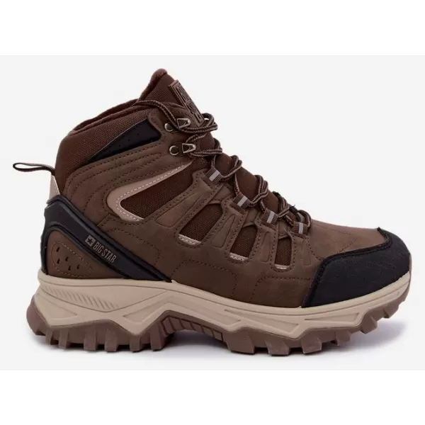  Мъжки обувки BIG STAR SHOES UU174316 КАФЯВИ/БЕЖОВИ СЕНКИ 