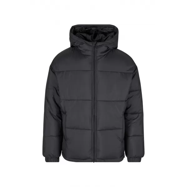  Мъжко ватирано яке URBAN CLASSICS TB8703-00007 ЧЕРЕН 
