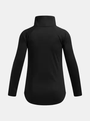 Суичър за момиче UNDER ARMOUR UA TECH WORDMARK HZ 6004979-001 ЧЕРЕН