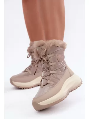 Дамски снежни човеци BIG STAR SHOES UU274221 БЕЖОВО