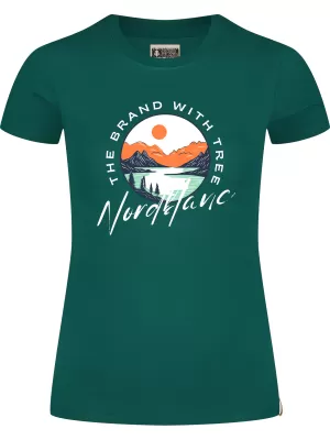 Дамска тениска NORDBLANC STARLIGHT NBSLT8176 ЗЕЛЕНО