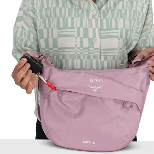  Чанта тип crossbody OSPREY DAYLITE CROSSBODY POUCH IRIS PINK 