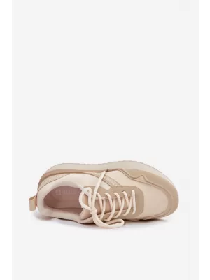 Дамски кецове BIG STAR SHOES TT274278 БЕЖОВО