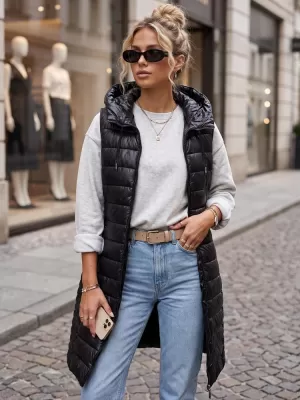 Дамски елек DSTREET TY5260 ЧЕРЕН