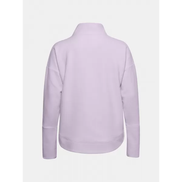  Дамски суичър UNDER ARMOUR RECOVER FLEECE WRAP NECK 1356347-570 ЛИЛАВО 
