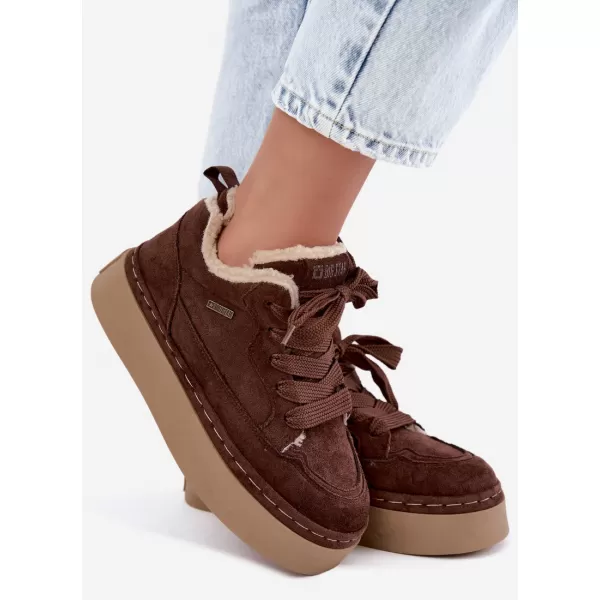  Дамски обувки BIG STAR SHOES UU274188 КАФЯВИ/БЕЖОВИ СЕНКИ 